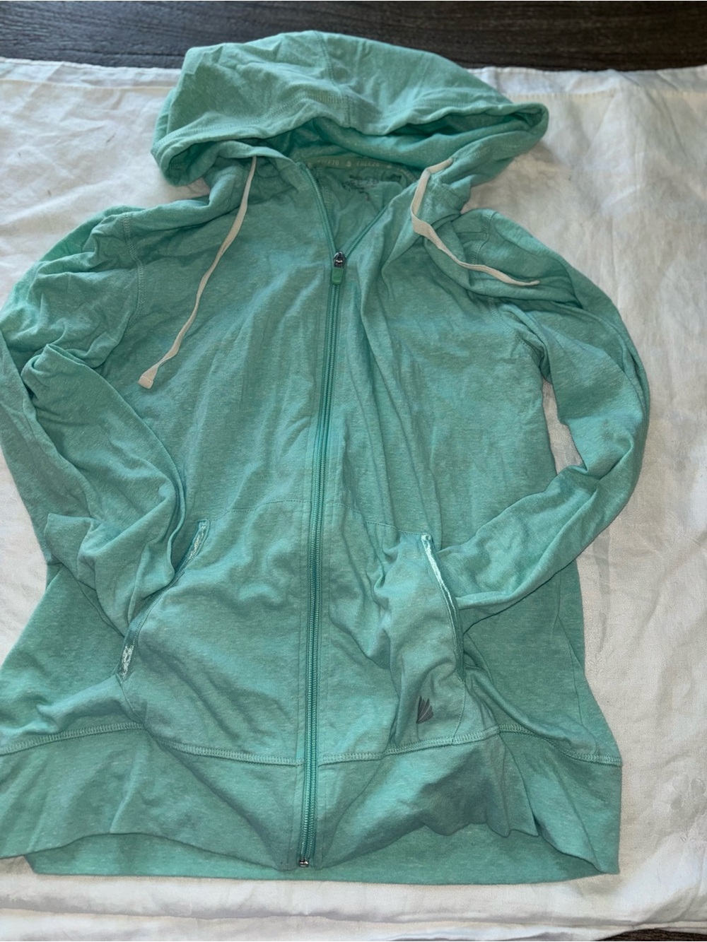 FREE2B Free Country Seafoam Green Full Zip Hoodie Jacket Women's